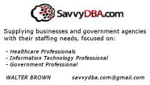 Savvy DBA